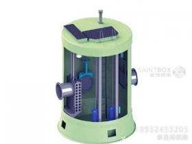 玻璃鋼智能型一體化預(yù)制泵站，污水提升泵站廠家，污水提升一體化水箱