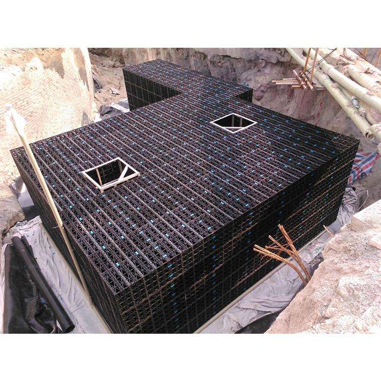 pp雨水收集、蓄水模塊工藝流程及工作原理