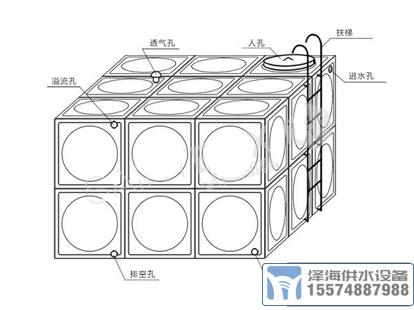 18噸不銹鋼水箱規(guī)格價(jià)格
